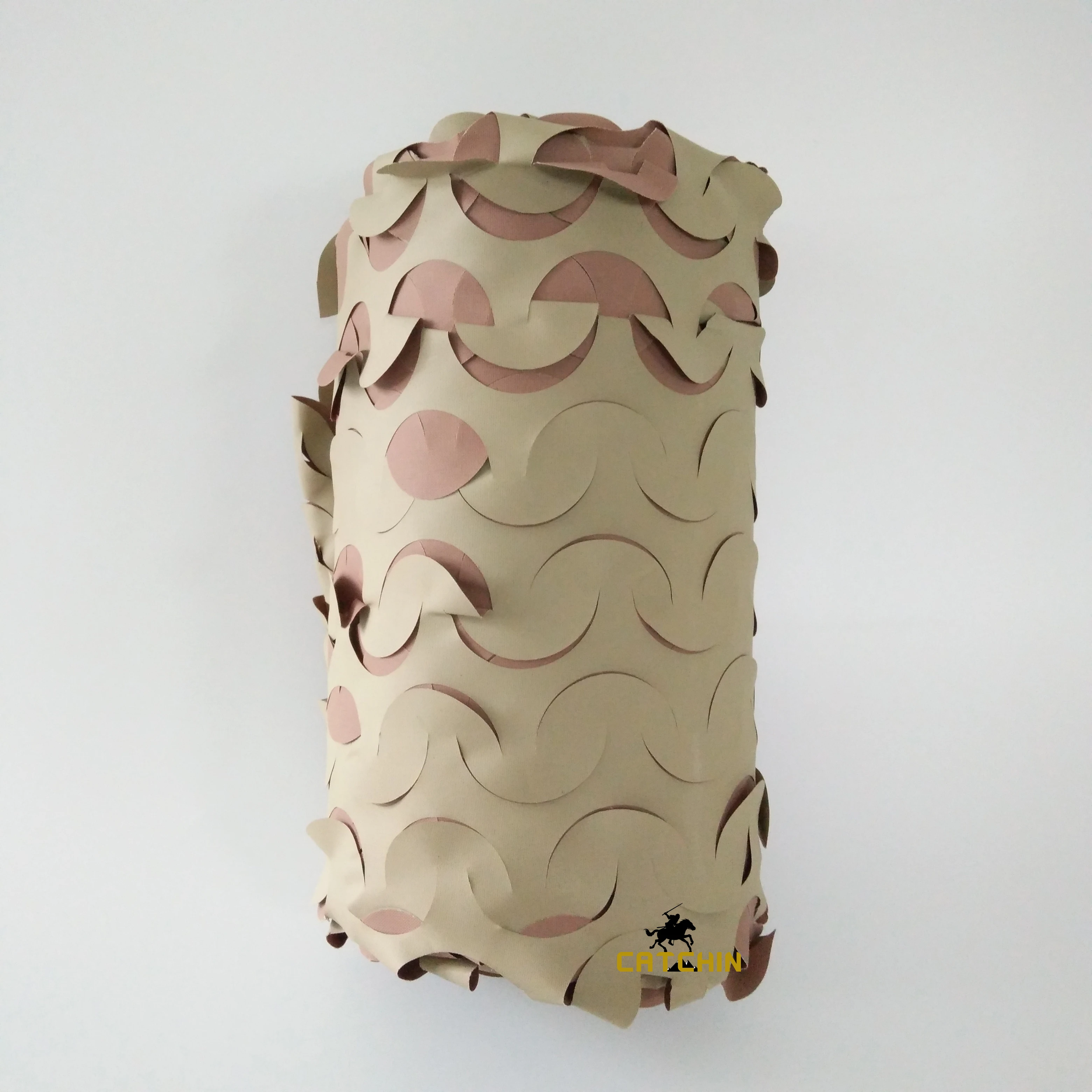 Brown&Sandy camo netting reversible camouflage net hunting net camouflage fabric for shade blinds outdoor camping