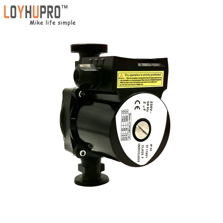 Oil seal cold and hot water pressure mini circulation pump motor