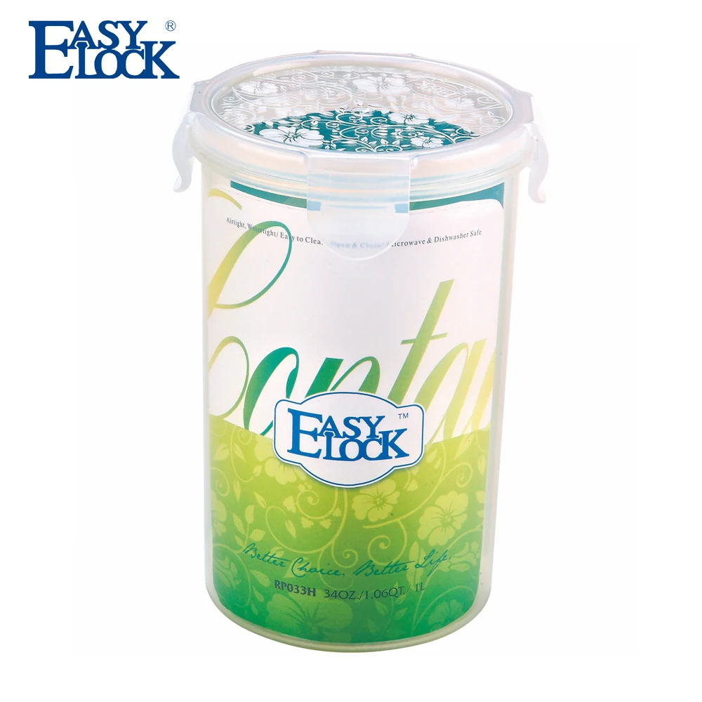 [1000 мл 33oz 4cup]1000 мл/33oz Redbuds узор пластик без добавления бисфенола А очень ясный пластичный цилиндр еды контейнер с