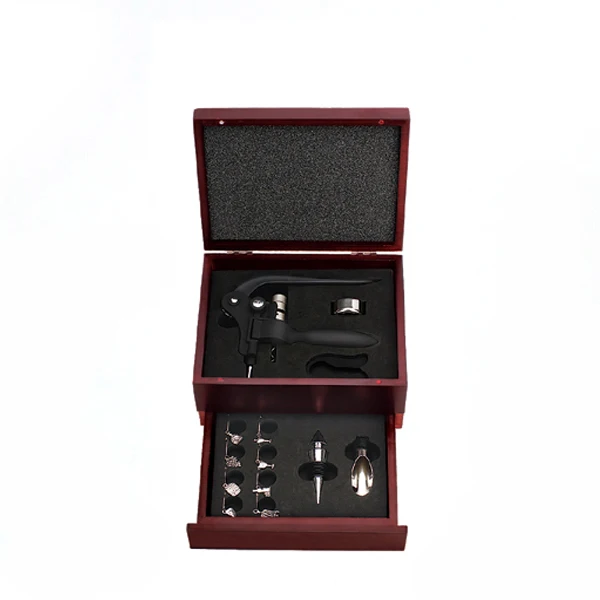 Electric Wine Opener Battery Operated Red Wine Bottle Opener Auto Corkscrew with Foil Cutter