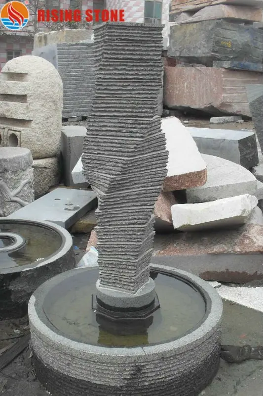 garden stone fountain