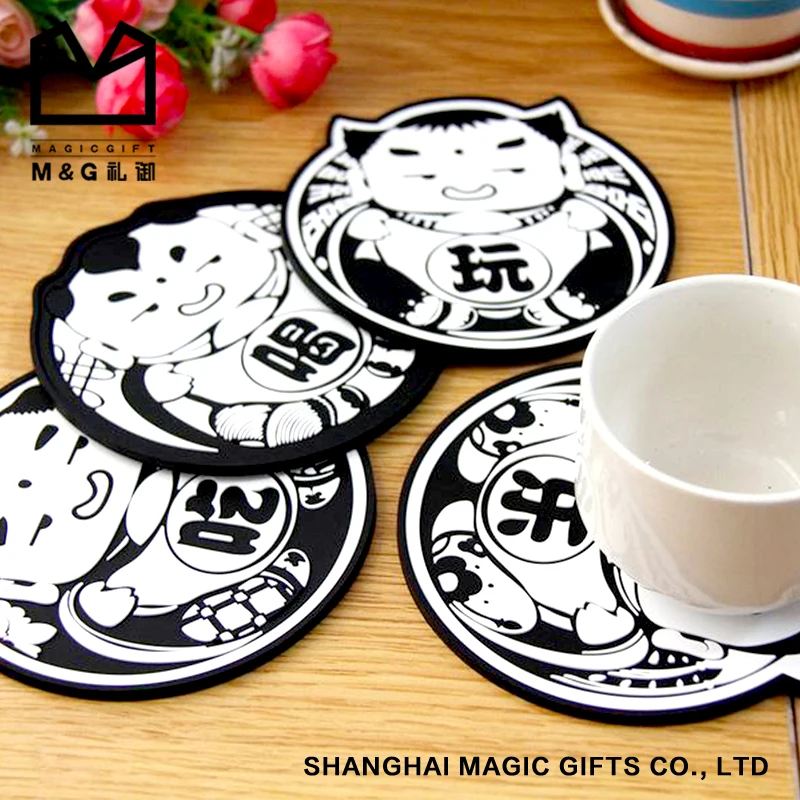 Attractive design tea cup coaster coasters for drink