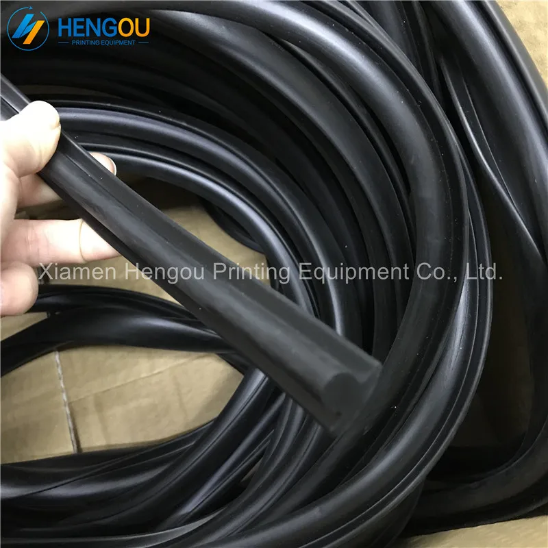 CD102 SM102 SM52 SM74 Profile rubber parts made in China black rubber size 18x15x8mm Profile Rubber Lace 93.021.023 53.021.024