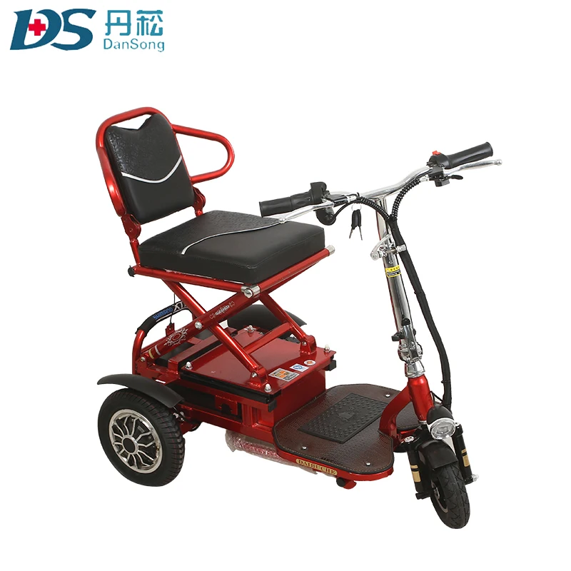 Wholesale 3 Wheel Folding Electric Mobility Scooter