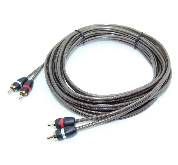 Плетеный экранированный автомобильный аудиокабель