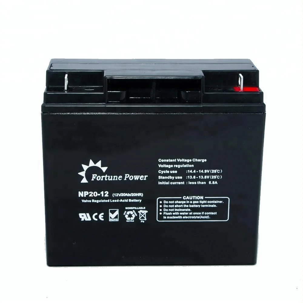 
Top quality gel battery 6dzm20 storage batteries 12v20ah 