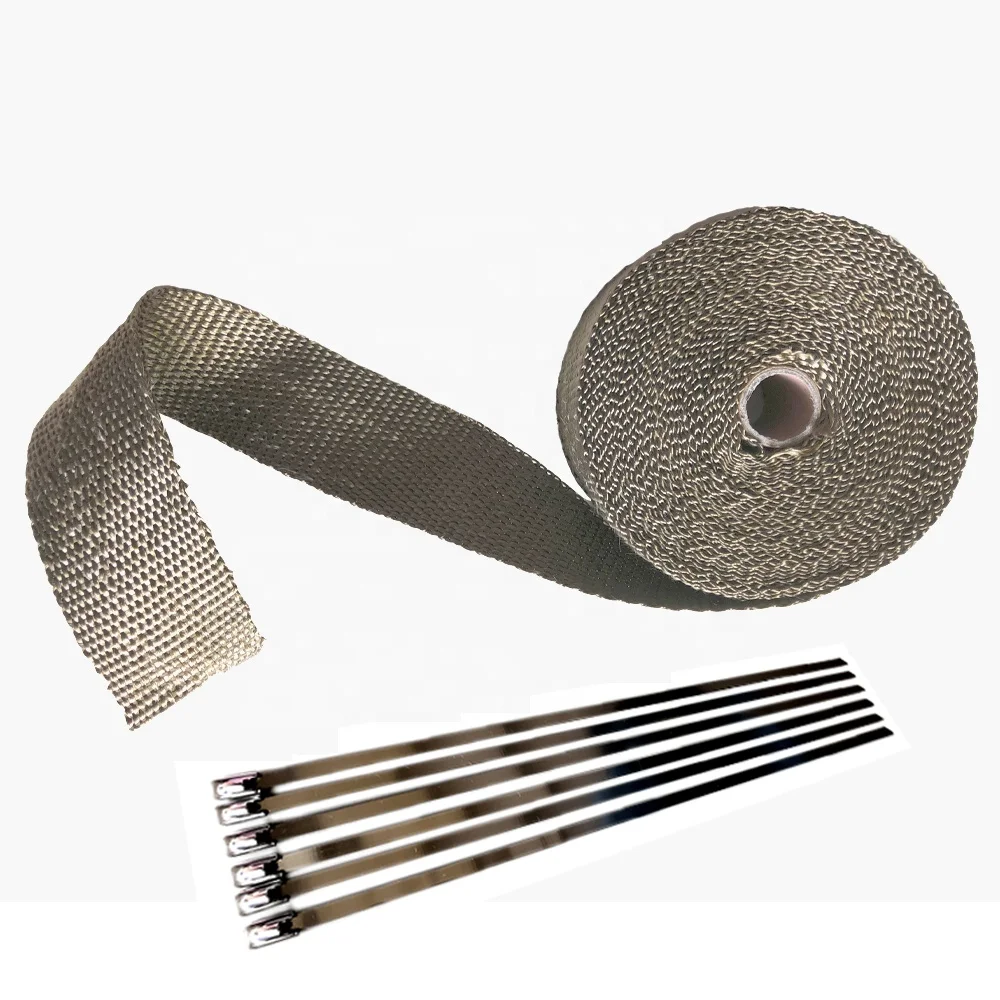 Fire Resistant Thermal Webbing/Texturised Mineral Basalt Fibre Glass Tape