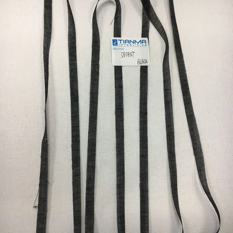 cheap polyester nonwoven fusible interlining tape for suit