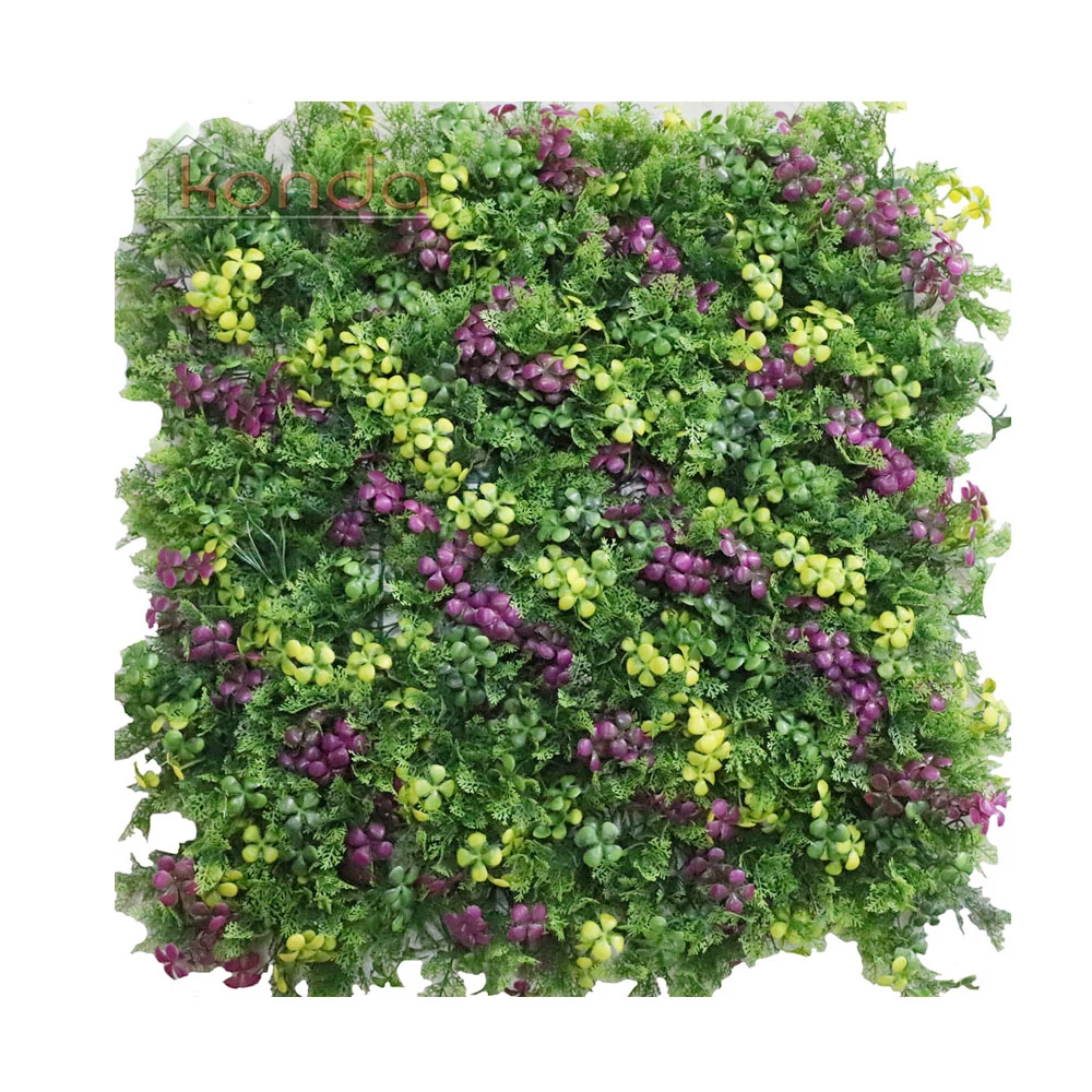 Уличное искусственное зеленое растение искусственная трава панель ландшафтное украшение ручной работы