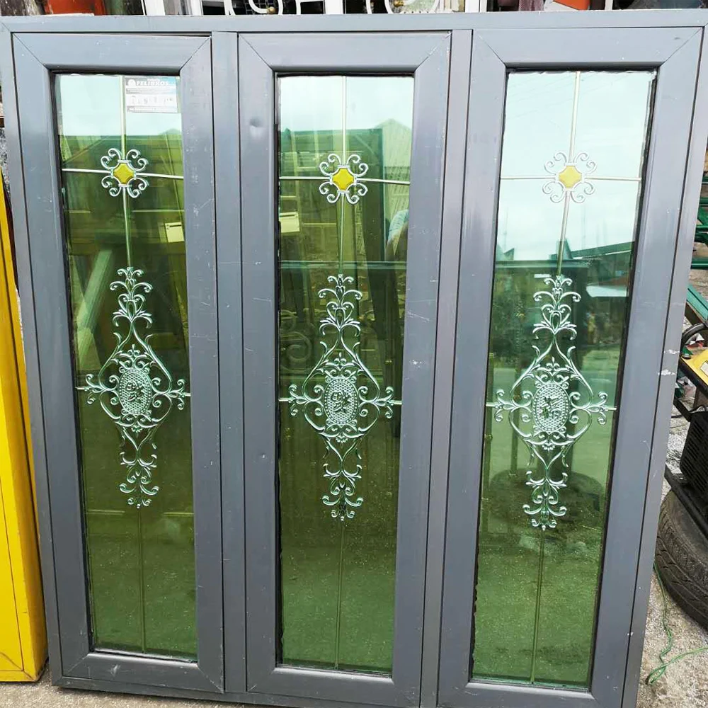 LENWA ALUMINIUM New Design Long Size Ornate Plastic Double Glazing Ornamental Insert into Georgian Bar