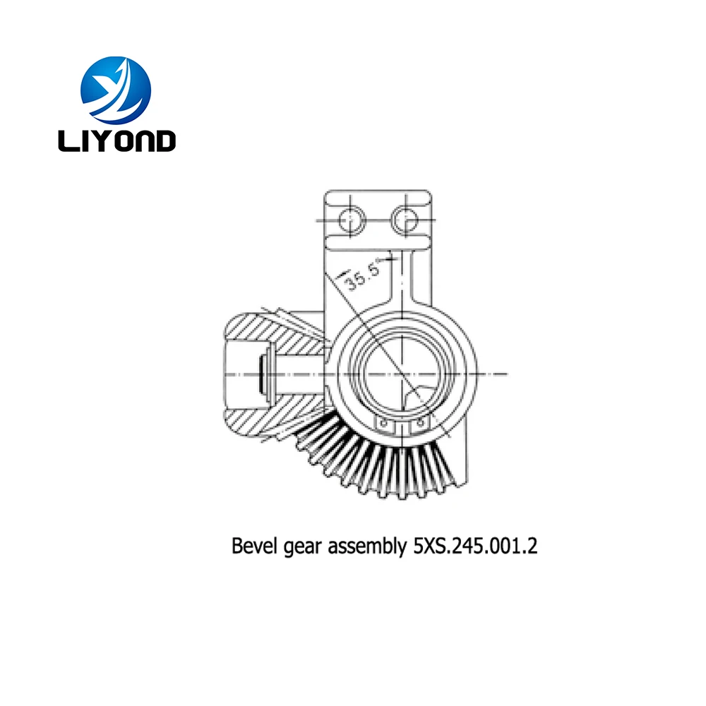
High Quality Interlocking Bevel Gear Helical Gear For Switchgear 