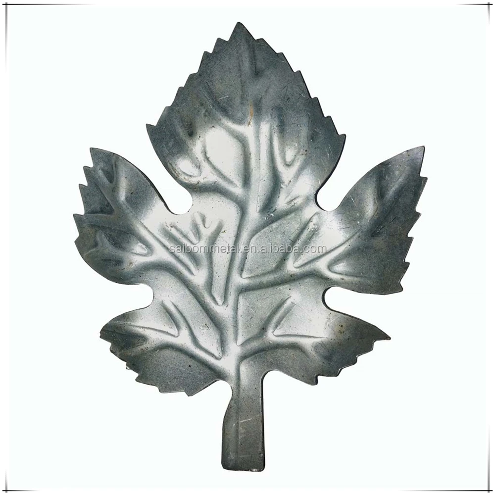 wrought iron stamping decorative craft tree leaf