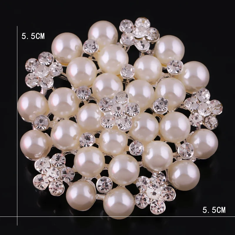 Jewelry factory wholesale cheap Deluxe Rhinestone Wedding Brooch