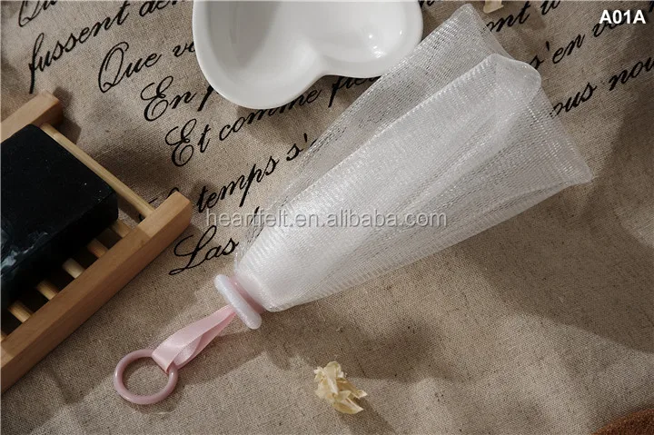 Foam net facial cleanser PE net for facial cleansing A01