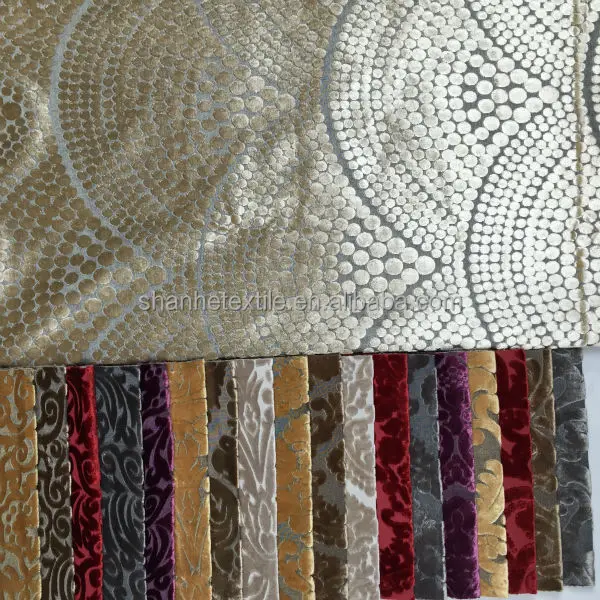 Dubai Jacquard Wholesale Chenille Fabric Price Per Meter