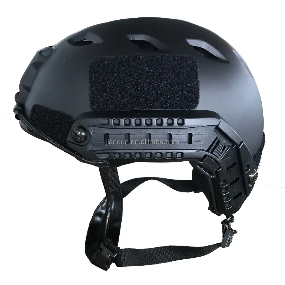Outdoor Active Paintball War Game Defense Law Enforcement Headgear Head Protect PE Aramid NIJ IIIA 9mm .44 Tactical ABS Helmet