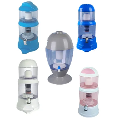 16L Printing Mineral Pot Water Filter Manufacture RY-16G-3 One Year for Replacement Filter Cartridge Free Spare Parts Household