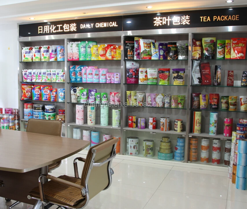 Quad Мешок Уплотнения плоское дно Resealable молния крафт-бумаги пищевой упаковки пакеты крафт-бумаги мешок