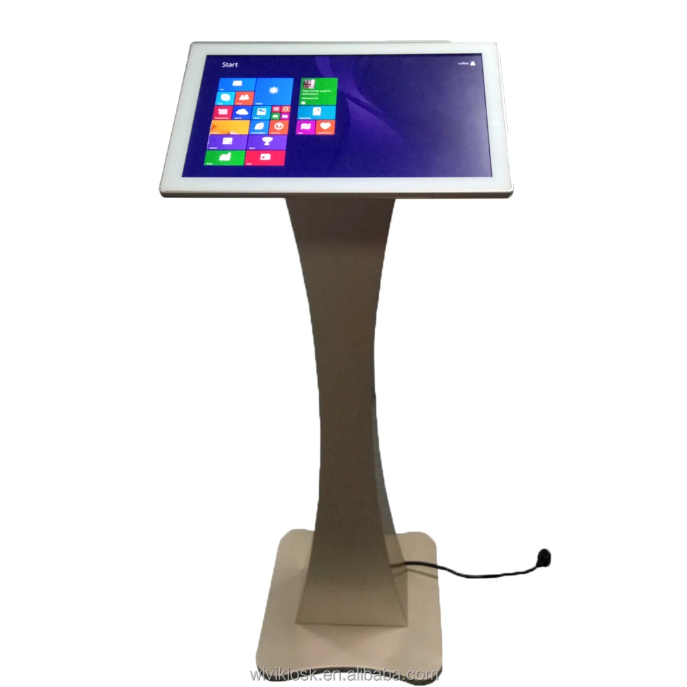 21,5 'напольная стойка 10 точек сенсорный экран информационный киоск totem