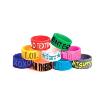 
Высококачественные Силиконовые обручальные кольца для геев, гибкие дешевые браслеты для фильмов 