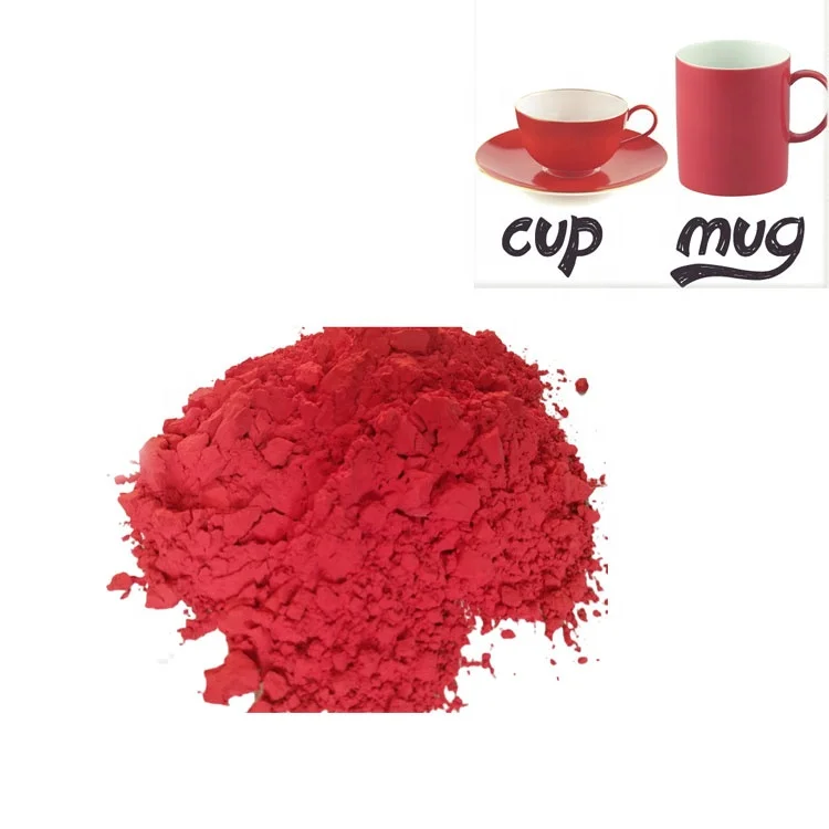 Glaze Pigment Powder Coating Ceramic Colors For Tiles And Bricks Inclusion Color Red China Supplier
