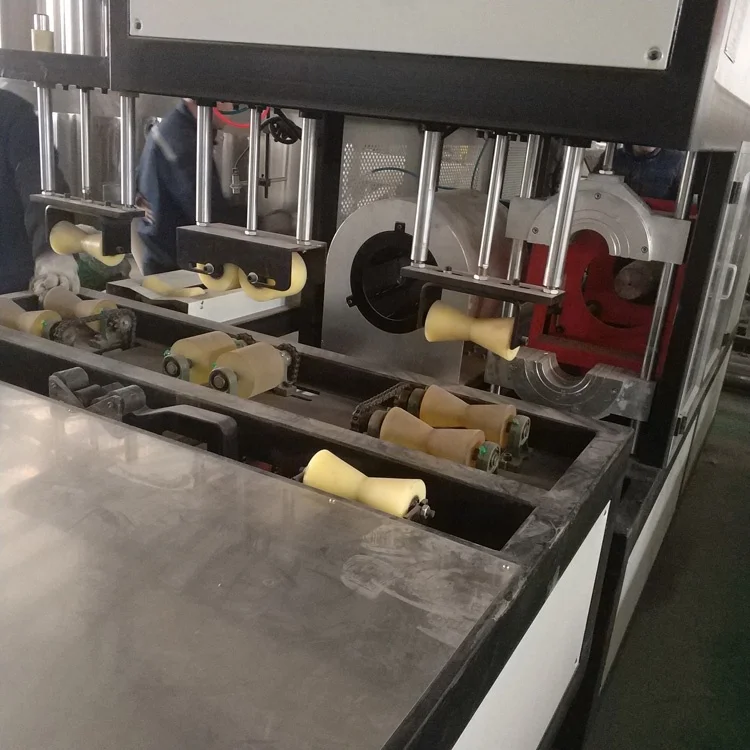 
plastic pe pipe extrusion Flaring machine 