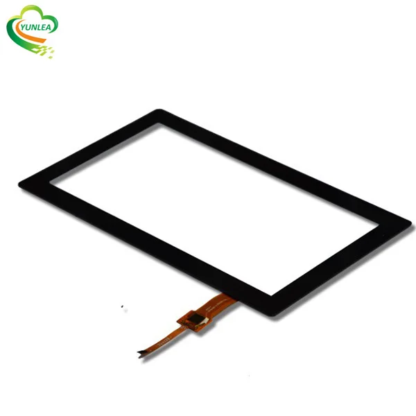 Пользовательский антивандальный сенсорный экран с прочной крышкой, стеклянный емкостный сенсорный экран, поддержка IK10