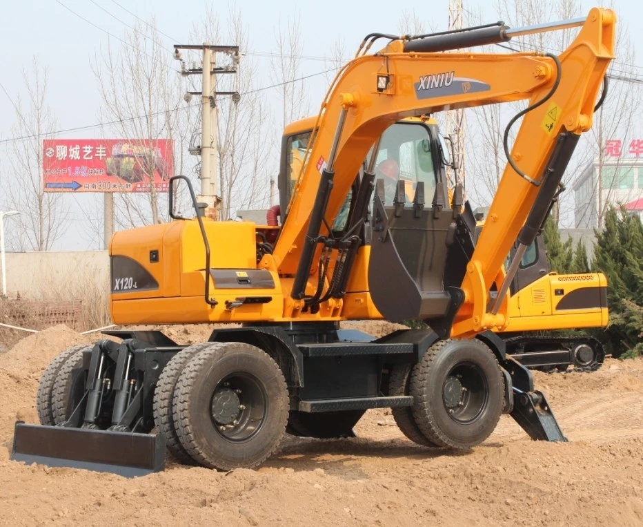 Китайский гусеничный экскаватор X120-L XINIU/Rhinoceros колесный 12 тонн