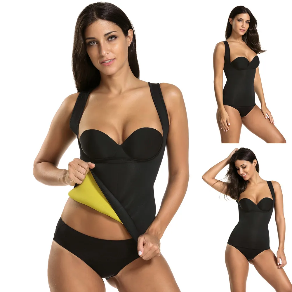 Body Waist Trainer Corset For Women Weight Loss Neoprene Slimming Sweat Vest Waist Cincher Shapewear E1020