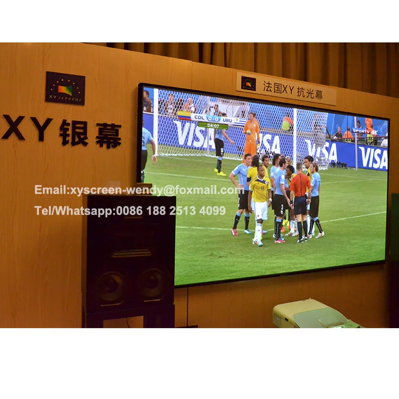 XYSCREEN ambient light rejecting projector screen 4K for xiaomi laser projector