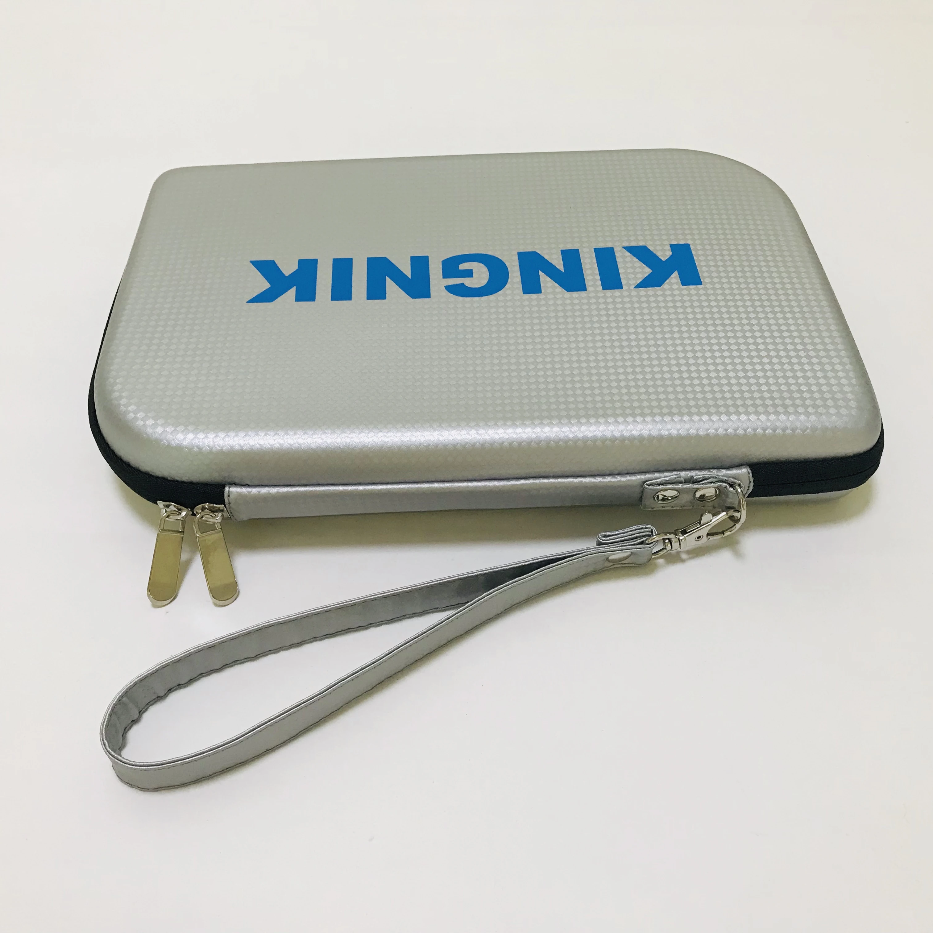
KINGNIK SILVER COLOR TABLE TENNIS CASE (RECTANGLE SHAPE) 