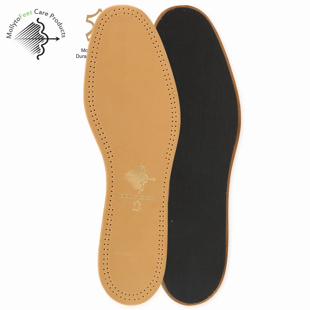 Ultra Thin Lambskin Leather Breathable Activated Carbon Latex Foam Leather Insoles