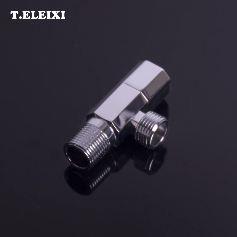 hot selling1/2 inch chrome plate brass angle water valve