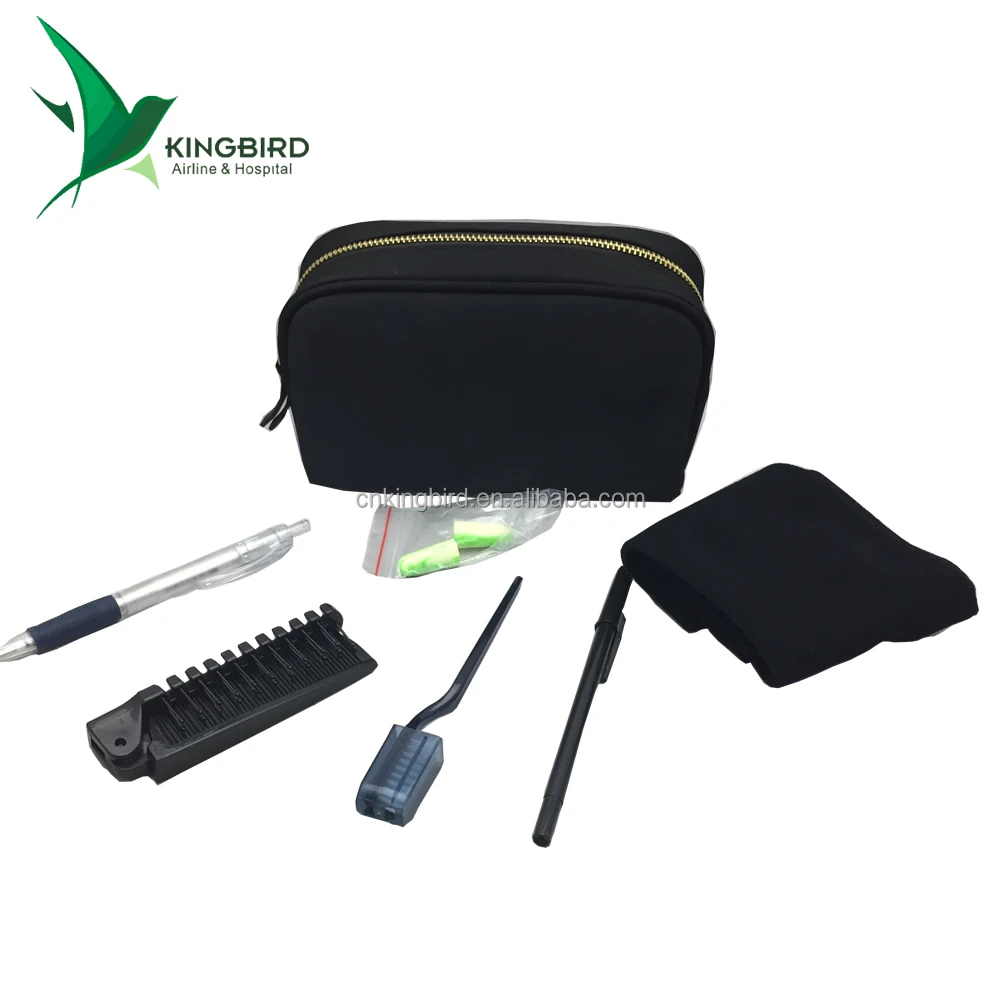 Pu Bag Portable Amenity Hospital Kit for Overnight
