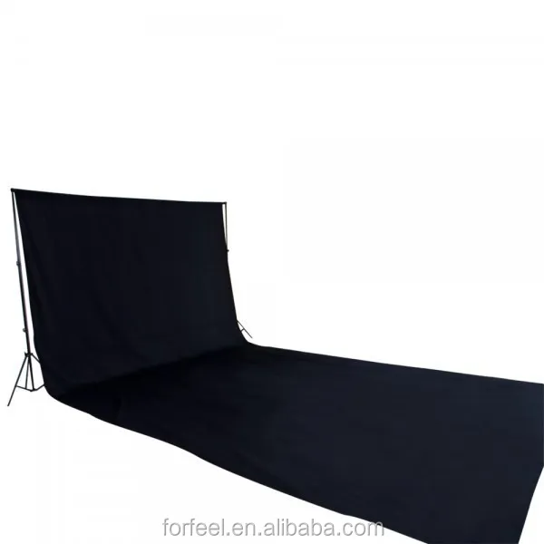 photographic background tpropid with back ground clothe 6*3m black color (60234885791)