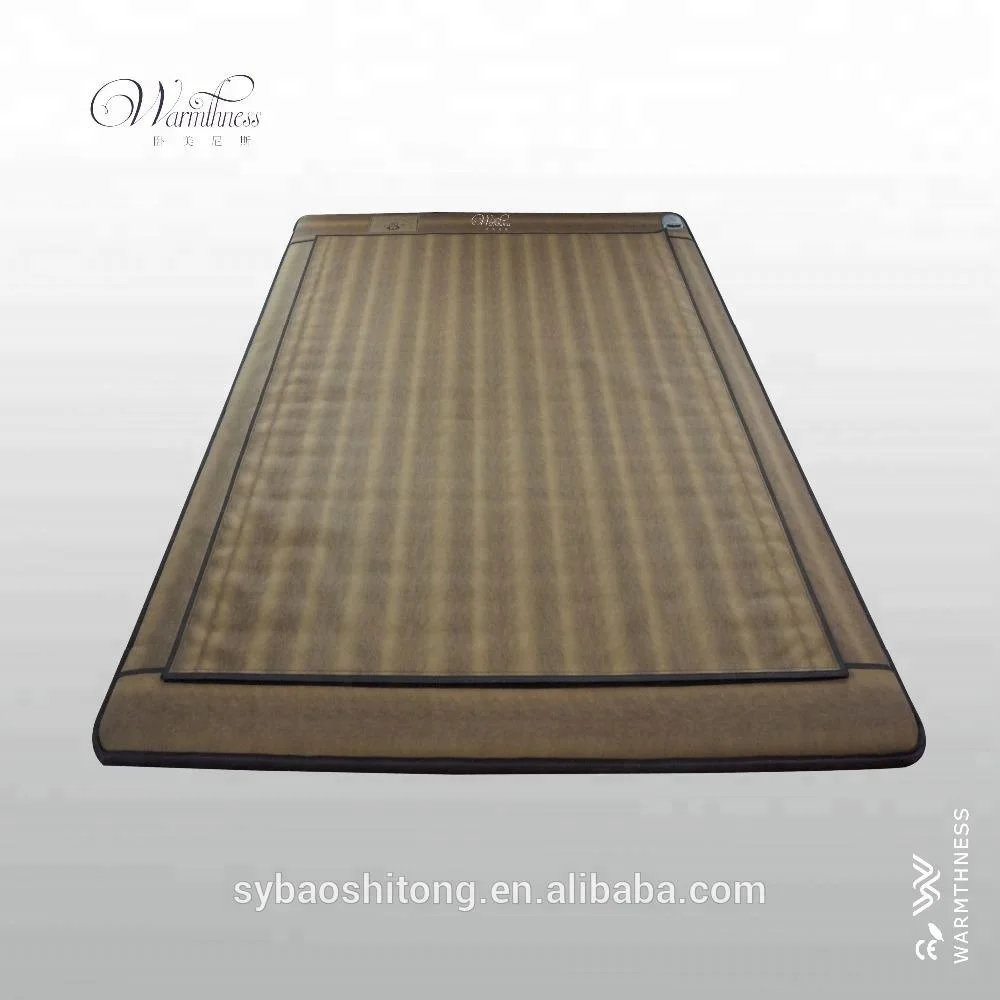 Magnetic therapy Electric Heated Tourmaline Massage mattress Pad