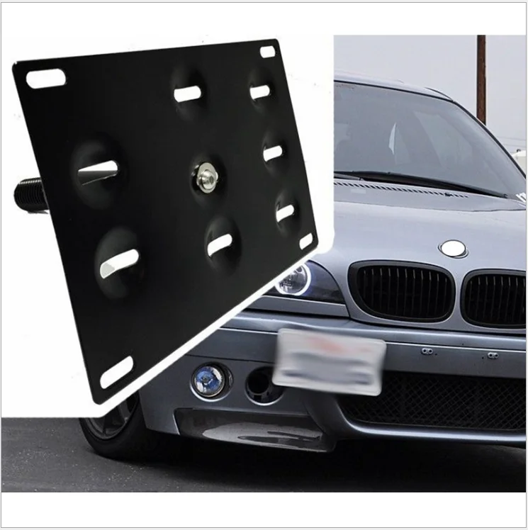 Wholesale Front Bumper Tow Hook License Plate Mounting Bracket Holder