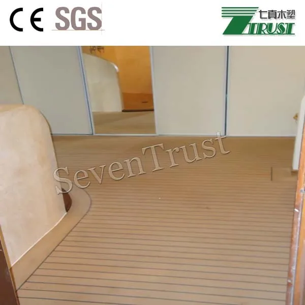 Roll deck Marine Flooring PVC Foam Decking Material for Boats