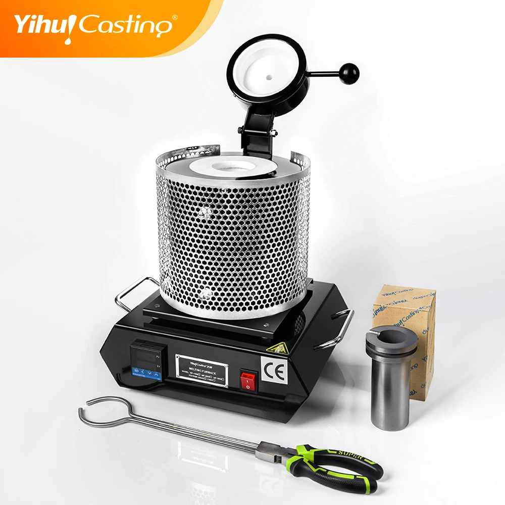 Yihui brand portable melting furnace for gold, silver and copper melting