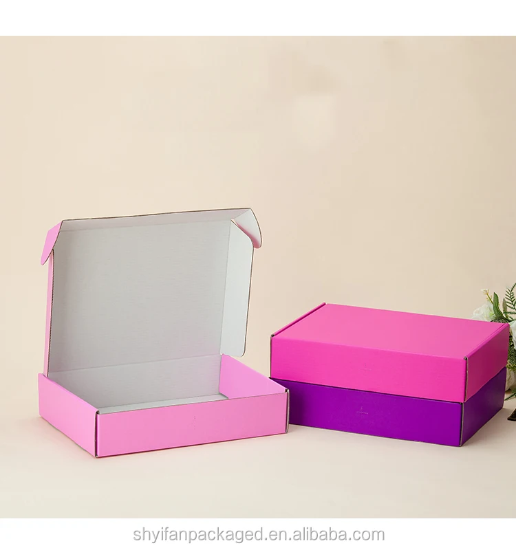 Оптовая красивый дизайн гофрированной бумаги почтовый ящик