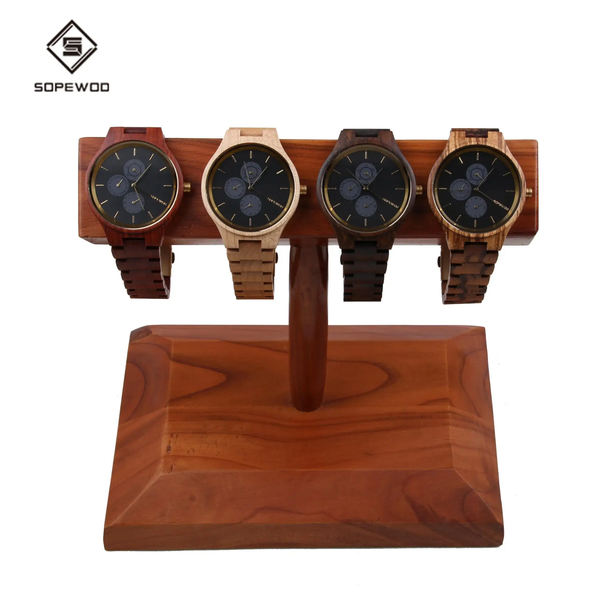 popular China supplier cheap wooden watch custom brand wood watches minimalist style
