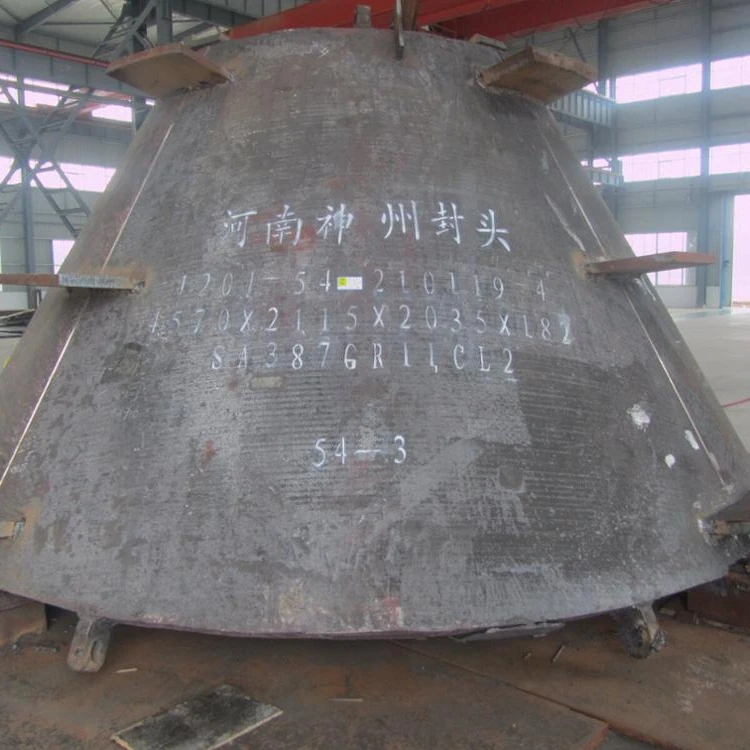 Custom OEM forged carbon steel Torispherical dish Heads Tank