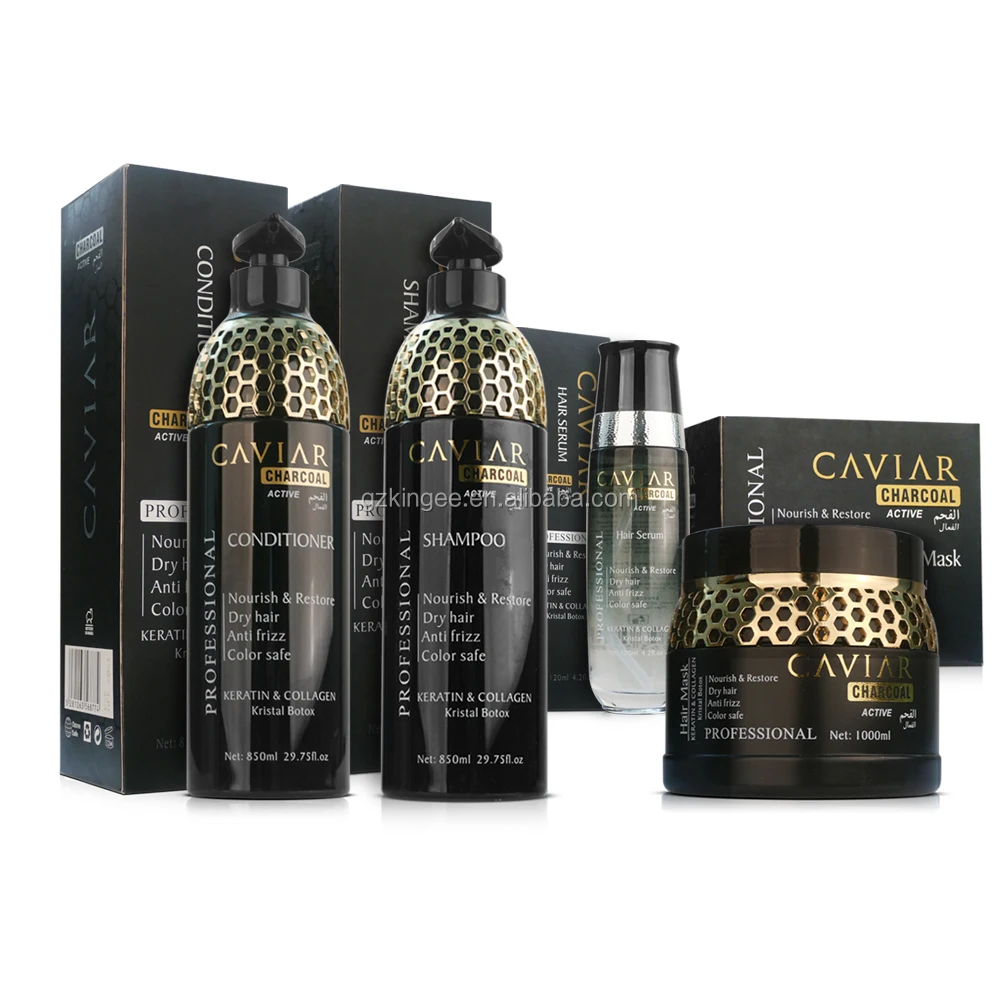 Anti Hair Dry Reduce Loss Breakage Caviar Oil Serum Luxurious Natural Organic Formula Regain Strength None Oily