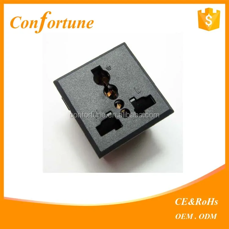 Универсальный настенный Панели разъем розетка штепсельная розетка