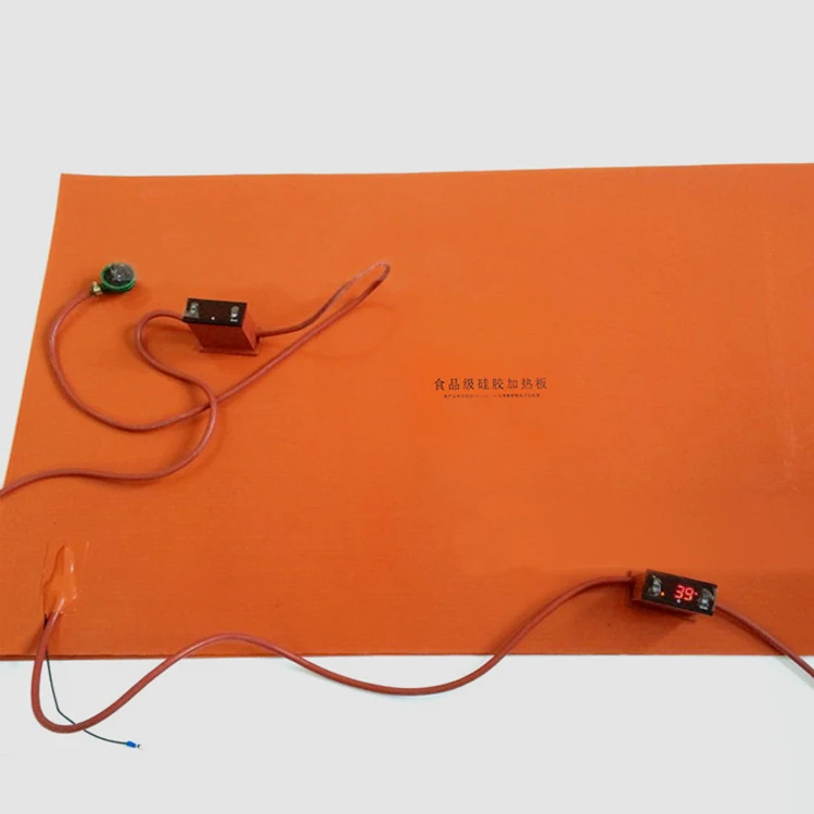 Food-grade silicone rubber candy heating plate three primary colors Austrian handmade sugar table electric blanket heater