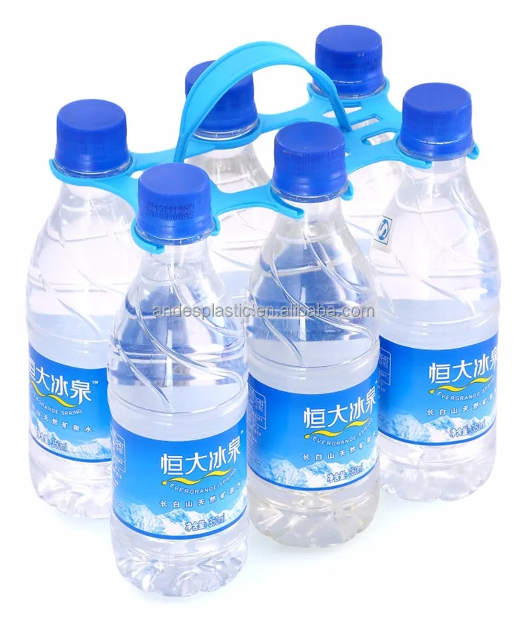 
BPA Free 6pcs Plastic Bottle Carrier 
