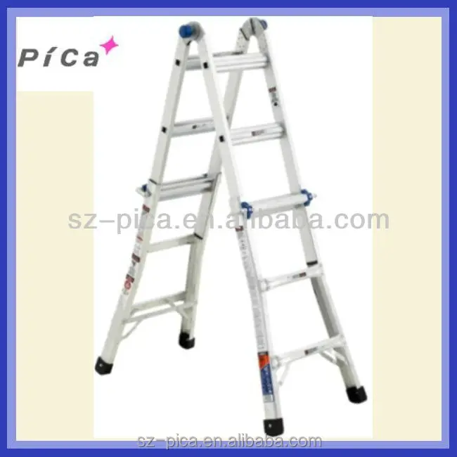 Алюминиевая телескопическая лестница