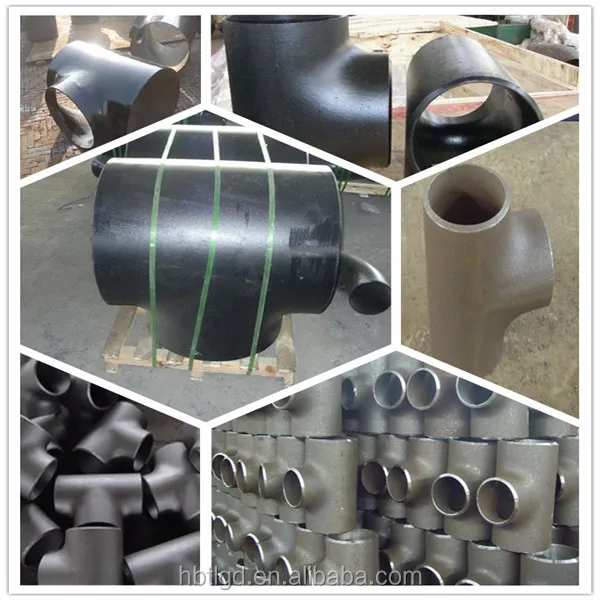 
carbon steel butt weld lateral tee Y tee diameter &seamless equal and reducing pipe tee&carbon steel pipe fittings 