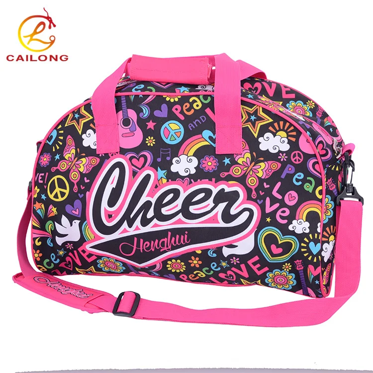 Personalized sports gym bag cheerleading duffle bags