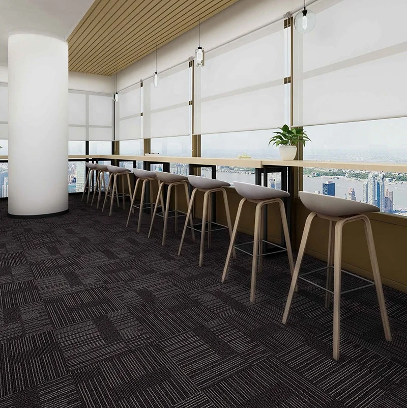 Easycarpeter TACK137 Wholesale 50x50cm Carpet Manufacturer Luxury Living Room Carpet Tiles